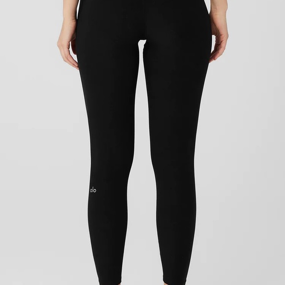 NWT Alosoft High Waist 7/8 Highlight legging/XS/ black - Picture 7 of 8